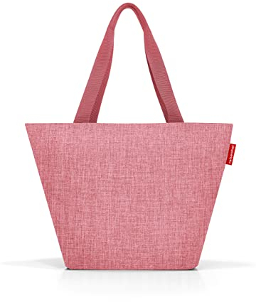 reisenthel shopper - Spaziosa borsa della spesa ed elegante borsetta in uno - Realizzata in materiale idrorepellente, Couleur:twist berry