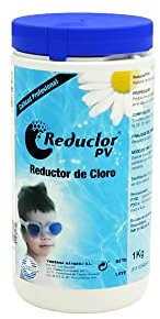 REDUCLOR PV: Reductor/Destructor Granulado de Cloro para Piscinas. Bote 1 Kg