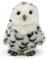 Uni-Toys - Schnee-Eule - 17 cm (Höhe) - Plüsch-Vogel - Plüschtier, Kuscheltier