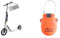 HUDORA BigWheel® Style 230, weiß & Kabel-Schloss Fahrrad Scooter, Zahlenschloss, 14492