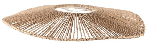 POPETPOP Abat-Jour Tissé Le Club Clubs Quelqu'Un À Aimer Store Pratique Amis Bar Pour Friwnies Bar R Cuisines Branches Lustre Chapeau De Paille Décorer Lumière Fer