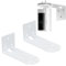 TEKCAM Adhesive Wall Mount Bracket Compatible with Ring Indoor Cam (2nd Gen and 1st Gen), 2Pack Metal Wall Bracket Stand Holder for Security Camera,No Drilling