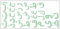 Toyvian Glow Dark Alphabet Aufkleber Made Pvc Lebendige Design Für Home Decor