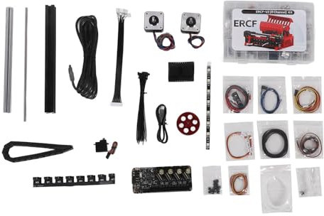 3D-Drucker-Zubehör, 8-Kanal-Version ERCF ERCT ERF Multi-Material-MMU-Kit, Effizientes Laden von Verbrauchsmaterialien für Klipper 3D-Drucker
