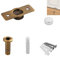 Invisible Magnetic Door Stop, Strong Anti-Collision, Concealed, for Bottom of Door