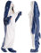 Tospass Hai Hoodie Decke Weich Flanell Tragbare Kuscheldecke Sweatshirt Kapuzenpullover Blau Hai Schlafsack Fleece Shark Blanket Tragbare Adult für Erwachsene Jungen 190x160cm