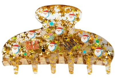 Barrettes à cheveux de Père Noël uniques en épingle à cheveux festive Père Noël Pince à cheveux élégante Accessoire pour cheveux