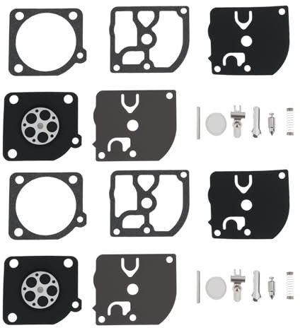 ECSiNG 2 Set Kettensägen-Vergaser-Umbausatz, kompatibel mit Zama RB-39 C1Q-H14 -H14A -H14B kompatibel mit McCulloch 3505 3214 3216 3505 3516 3818