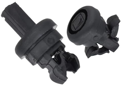 WOLWES Kompatibel Mit Citroen Für C4 B7 2010 2011 2012 2013 2014 2015 2016 2017 2018 Kofferraum Hutablage Schnuraufhänger Halterung Drehzapfen 1606854680 Halteband Hutablage