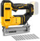 18GA Cordless Brad Nailer Compatible with Dewalt 20V Battery, 2 in 1 Brushless Nail Gun/Staple Gun with 500 Nails and 500 Staples Battery Powered for Home Improvement DIY Woodworking (No Battery)