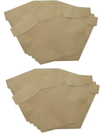Masterpart Vacuum Filter Paper Dustbags Pack Of 10 Compatible With Pacvac Velo Backpac Vacuum Cleaners
