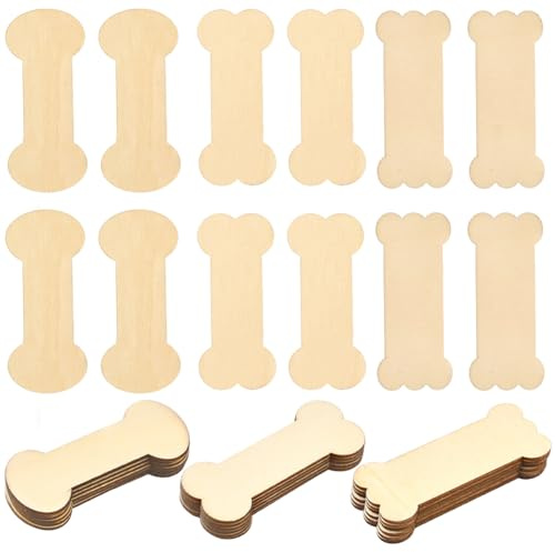 SUNNYCLUE 60 Stück 3 Stile Holz Stickgarnspulen Holzgarnspulen Flacher Knochen Blank Burlywood Gemischte Spule Unvollendete Organizer Spulen Zum Nähen Kreuzstich Garnhalter Aufbewahrungskarten
