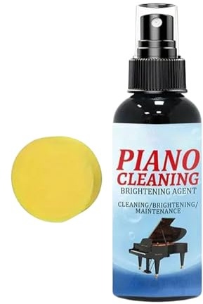 Reinigungsspray Für Klavier, Hochpolierende Klavierpflege Key Cleaner, 100 Ml Fleckenentfernung Flüssige Fingerabdrücke Nebel Für puter Keyboards Musikfestival Konzertbühne