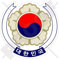 SÜDKOREA Wappen ROK Daehan Minguk Koreanisch 90mm Auto & Motorrad Aufkleber, Vinyl Sticker
