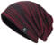 VECRY Herren Slouchy Stricken Beanie Skull Caps Künstlerische Hüte, M, Rotwein