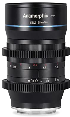 SIRUI 35mm f1.8 1.33x Anamorphotisches Kinoobjektiv Prime Objektiv Objektive Lens Lenses Modell S35(RF-Mount)