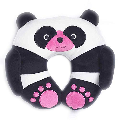 Travel Blue Kinder-Nackenkissen 284 Chi Chi der Panda Reisekissen Flauschiges Reisezubehör für den perfekten Schlaf bequem & erholsam in den Urlaub