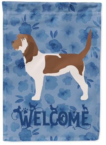 Caroline's Treasures Grand Basset Griffon Vendeen Drapeau de bienvenue pour jardin Taille S