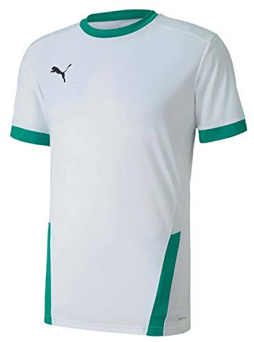 PUMA Herren teamGOAL 23 Jersey Trikot, White-Pepper Green, XXL