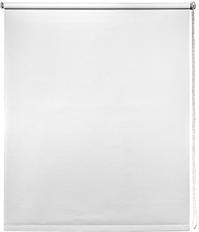 Thermal Blackout Blinds, White 50cm (19.68), 165cm Drop - Blackout Roller Blinds For Inside and Outside Recess Fitting - Window Blinds of Multiple Colours and Sizes by New Edge Blinds