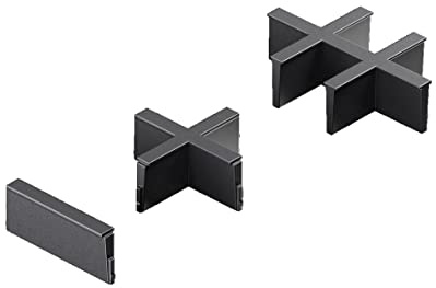 Rittal AX 2582.100 2582100 Flanschplatte Kunststoff Schwarz 5 St.