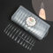Sun&Beam Nails Custom Cat Eye Press-On Nails – Handmade Magnetic Fake Nails – Choose Color, Shape, Size & Effect