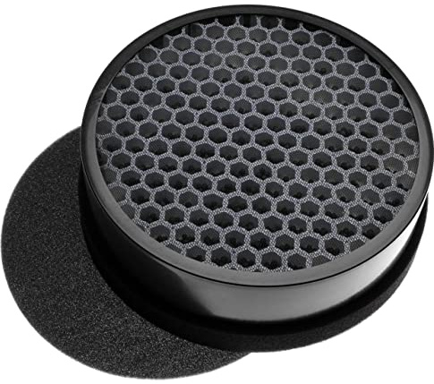 vhbw 2-Part Filter Set compatible with Levoit LV-H132-RF Air Purifier - 2x Spare Filter (2-in-1 Active Carbon/HEPA Filter, Pre-Filter)