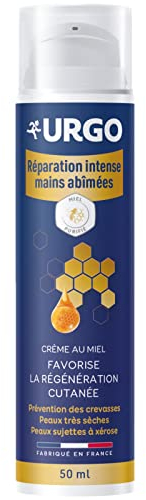 Urgo - Intensive Reparatur von beschädigten Händen – Handcreme mit gereinigtem Honig – sehr trockene Haut – Flasche 50 ml