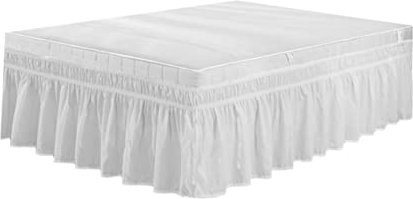 Veemoon Volant-bettlaken Für Doppelbett Bettbezug-Set Elastisches Bett Modisches Polyester Hoteldekor