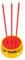 HOMSFOU Elektronischer Weihrauchbrenner Chinesische Feng-Shui-Kerze Flammenlose Kerze Altar Buddhistische Lieferungen Buddhistisches Licht Licht 3D-dochtkerze Zylindrisch Plastik Zubehör