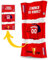DEREGALOOS Toalla Personalizada con Nombre y Equipo de fútbol. Regalos Personalizados fútbol Osasuna. Regalo Original para Aficionados del Fútbol. Regalo Mundial futbolistas.