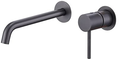 IMEX GLM039/BGM MONZA Grifo Monomando Lavabo Empotrado Black Gun Metal