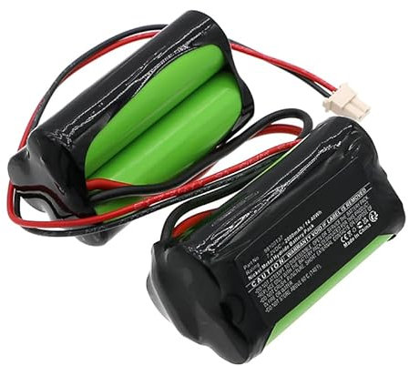 HUBATS Batteria 7.2v 2000mAh 98100137 per Beghelli 415393001 Luce di Emergenza