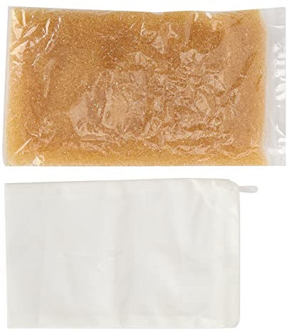 500ml Weich Wasser Harz Aquarium Wasser Weichmacher Kissen Ionen Austausch Filter GH Reduzier Filter, Hochwertig für Meerwasser und SüßWasser, 3-in-1-Filter, Verbesserung der