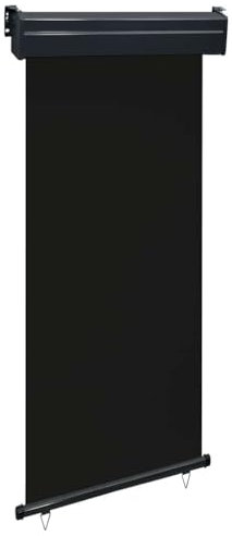 Sombrillas y parasoles para jardín y césped, 105 x 250 cm, color negro