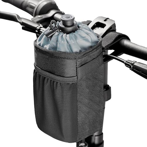 Zunishaone Porte-bouteille pour vélo - Support pour bidon de vélo - Accessoire de montage réglable de rechange avec clip de sangle pour vélo de montagne, route, moto, kayak, chariot