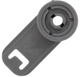 Upper Basket Wheel 7649011 Compatible with Miele, Dishwasher Cutlery Drawer Roller with Holder for Top Rack, Replacement Runner Wheel for Miele Upper Basket