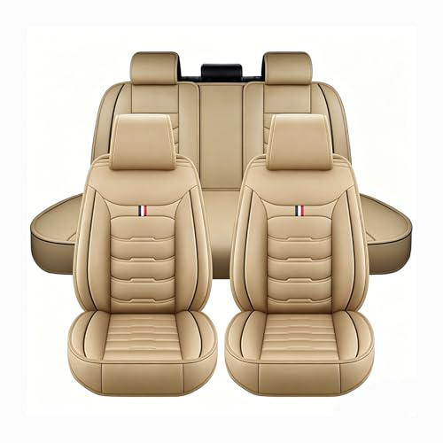 ONOMMUCDG Auto Sitzbezüge Set für VW Touran 2003-2012 Anti Rutsch Komfortabel Allwetter staubdicht Vorne Autositzbezüge Sitzschoner,A