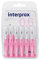 Interprox Interdentalbürsten rosa nano 6 Stück, 6er Pack (6x 6 Stück)