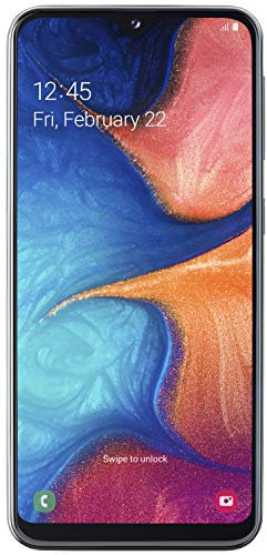 Samsung Galaxy A20e, téléphone portable de 32 Go, noir, Double SIM, Android 9.0 (Pie)