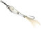 Zepre Cucchiaini Ondulante ANCHOVI Lure con Piuma mm. 35-45 conf. da 3 pz. (mm. 35)