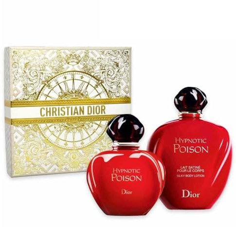 Christian Dior Confezione Regalo Donna Hypnotic Poison Profumo Donna Eau De Toilette Spray 30 ml e Latte Corpo Profumato 75 ml