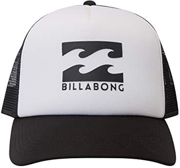 Billabong Herren Classic Trucker Hat Baseballkappe, weiß / schwarz, Einheitsgröße EU