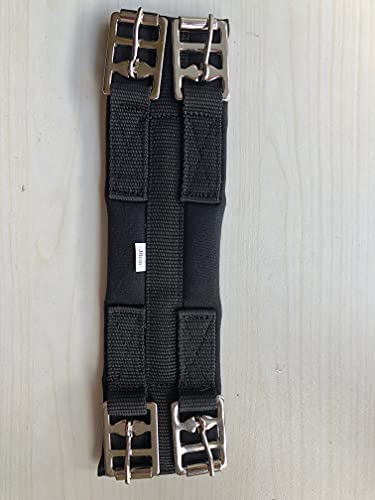 Swiss Horse Sattelgurt Baumwolle 30 cm - Neu schwarz