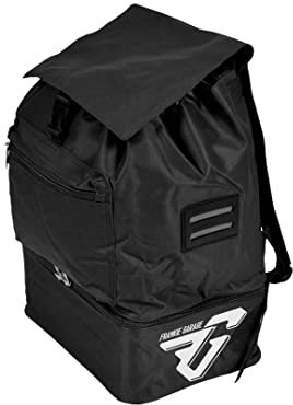 FRANKIE GARAGE - Zaino Sportivo Multifunzione, Zaino per Allenamento con Scomparto sul Fondo per Uomo (Nero)