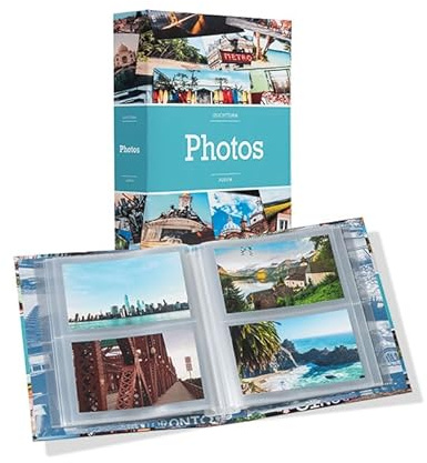 Fotoalbum PIXX für 200 Fotos: im Format 10 x 15 cm