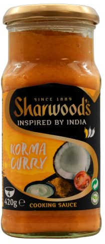 Sharwood`s Korma Curry Sauce, 6er Pack (6 x 420g)