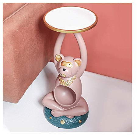 AAOCLO Heimdekoration Statuen Kreative Yoga AFFE Statue Harz Tier Couchtisch Home Wohnzimmer Dekoration Geschenk Ornamente Desktop Statuen