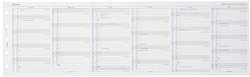 FILOFAX Kalendereinlage Mini Jahresplaner vertikal (Deutsch)2025
