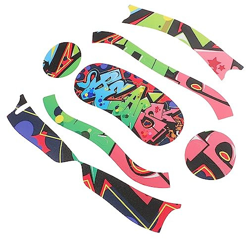 UKCOCO 1 Blatt Pico 4 Aufkleber Vr-Brille Wickelt Die Haut EIN Vr-Brille-Aufkleber Vr-Brille Liefern Vr-Headset-Aufkleber Vr-brillenhaut Brille Kopfhörer Spielkonsole 3D Kopfbedeckung PVC